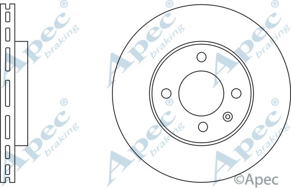 APEC BRAKING Тормозной диск DSK2946